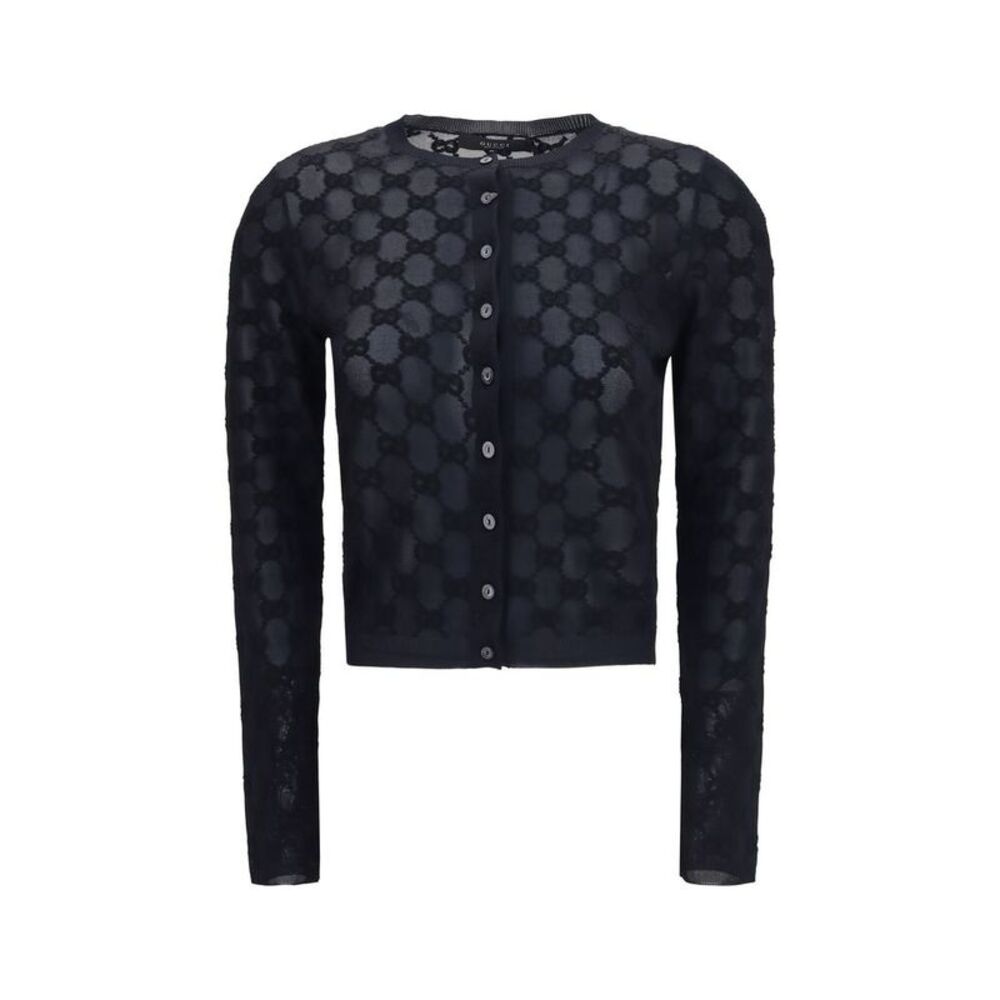 Gucci Black Viscose Women's Cardigan